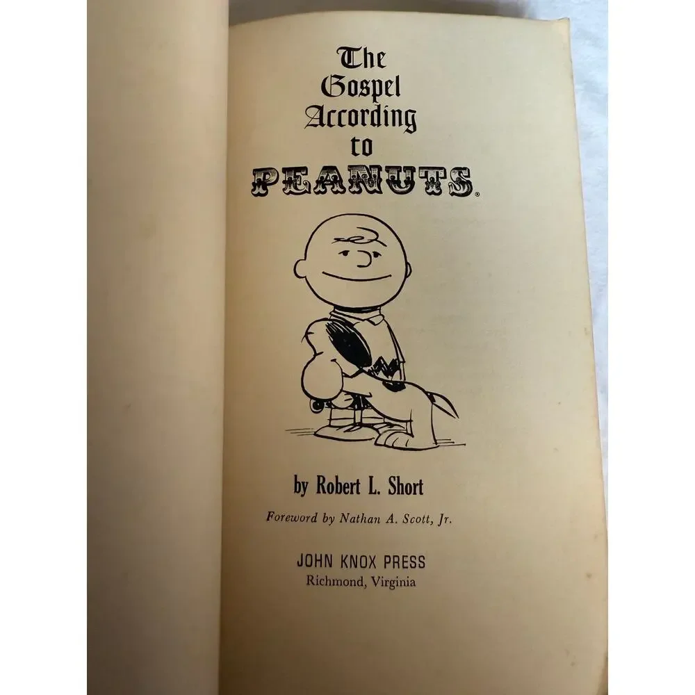 The Gospel According to Peanuts 1965 (8th Printing) Charles Schulz Paperback